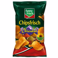 Funny Frisch Chipsfrisch Oriental 10 Beutel je 150g Funny Frisch Chipsfrisch Oriental 10 Beutel je 150g Bild 2
