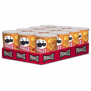 Pringles Sweet Paprika Chips Dose 40g, 12 Stück Bild 1