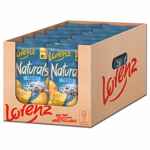 Lorenz Naturals Meersalz Pfeffer Chips 95g 12 Beutel Bild 1