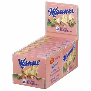 Manner Original Neapolitaner Waffel, Gebäck 12 Packungen Bild 1