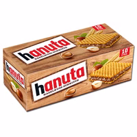 Ferrero Hanuta Einzel-Waffel-Riegel, Schokolade, 10 Stück Ferrero Hanuta Einzel-Waffel-Riegel, Schokolade, 10 Stück Bild 1