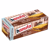 Ferrero Hanuta Cocoa Crunch, Waffel-Riegel, 10er Pack Ferrero Hanuta Cocoa Crunch, Waffel-Riegel, 10er Pack Bild 1