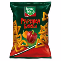 Funny Frisch Paprika Ecken, Chips, 14 Beutel je 75g Funny Frisch Paprika Ecken, Chips, 14 Beutel je 75g Bild 2
