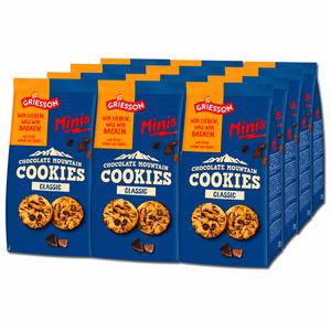 Griesson Chocolate Mountain Cookies Minis 12 Beutel je 125g Bild 1