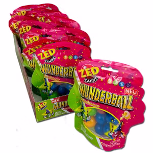 Wunderball Original & Sauer, Kaugummi, 17 Beutel je 71g Bild 1