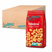 Lorenz Erdnüsse gesalzen, Knabberartikel, 14 Beutel je 200g Lorenz Erdnüsse gesalzen, Knabberartikel, 14 Beutel je 200g Bild 1