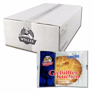 Willis gefüllter Kuchen, Gebäck, 24 Stück Willis gefüllter Kuchen, Gebäck, 24 Stück Bild 1
