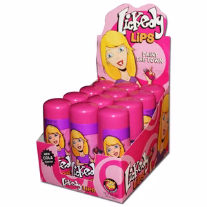 Lickedy Lips, Zungen-Roller, färbt die Zunge, 12 Stück Lickedy Lips, Zungen-Roller, färbt die Zunge, 12 Stück Bild 1