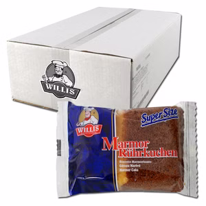 Willis Marmorkuchen, Gebäck, 30 Packungen je 70g Willis Marmorkuchen, Gebäck, 30 Packungen je 70g Bild 1