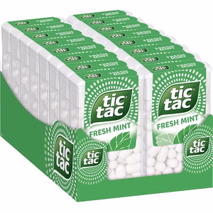 Ferrero Tic Tac fresh mint, Großpackung, 16 Stück Bild 1