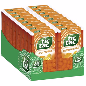 Ferrero Tic Tac fresh orange, Großpackung 16 Stück Bild 1