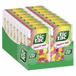 Ferrero Tic Tac Fruity Mix 110er, Großpackung, 16 Packungen je 54g Bild 1