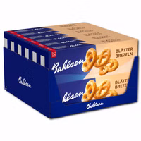 Bahlsen Blätterbrezeln, Kekse, Gebäck, 12 Packungen je 100g Bahlsen Blätterbrezeln, Kekse, Gebäck, 12 Packungen je 100g Bild 1