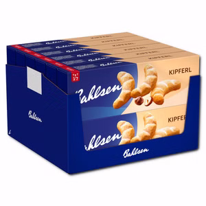 Bahlsen Kipferl, Kekse, Gebäck, 12 Packungen je 125g Bild 1