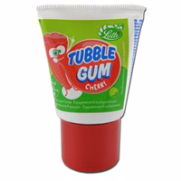 Tubble Gum Cherry, Tuben-Kaugummi Kirsch, 36 Stück Tubble Gum Cherry, Tuben-Kaugummi Kirsch, 36 Stück Bild 2