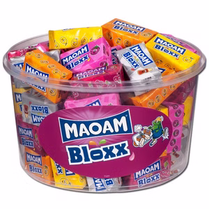 Haribo, Maoam Bloxx, Würfel, Kaubonbon, 50 Stück Haribo, Maoam Bloxx, Würfel, Kaubonbon, 50 Stück Bild 1