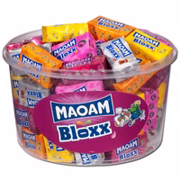 Haribo, Maoam Bloxx, Würfel, Kaubonbon, 50 Stück Haribo, Maoam Bloxx, Würfel, Kaubonbon, 50 Stück Bild 1