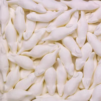 Haribo Weiße Mäuse Kilo-Ware 3kg, Schaumzucker Haribo Weiße Mäuse Kilo-Ware 3kg, Schaumzucker Bild 2