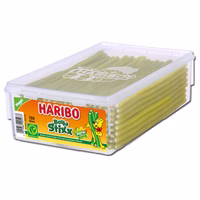 Haribo Balla Stixx Saurer Apfel, Fruchtgmmi-Konfekt 150 Stk Haribo Balla Stixx Saurer Apfel, Fruchtgmmi-Konfekt 150 Stk Bild 1