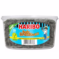 Haribo Salzbrezeln, Lakritz, 150 Stück Haribo Salzbrezeln, Lakritz, 150 Stück Bild 1