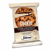 Falcone Cookie gefüllt mit Haselnusscreme 40 Packungen je 50g Falcone Cookie gefüllt mit Haselnusscreme 40 Packungen je 50g Bild 2