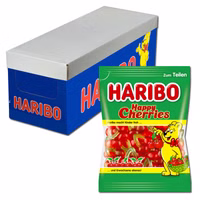 Haribo Happy-Cherries, Kirschen, 18 Beutel je 175g Haribo Happy-Cherries, Kirschen, 18 Beutel je 175g Bild 1