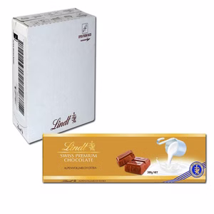 Lindt Alpen-Vollmilch-Schokolade Extra 300g, 10 Tafeln Lindt Alpen-Vollmilch-Schokolade Extra 300g, 10 Tafeln Bild 1