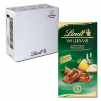 Lindt Williams Schokolade 100g, 12 Tafeln Lindt Williams Schokolade 100g, 12 Tafeln Bild 1