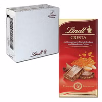 Lindt Cresta Schokolade, 12 Tafeln je 100g Lindt Cresta Schokolade, 12 Tafeln je 100g Bild 1