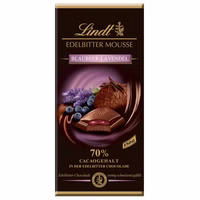 Lindt Edelbitter-Mousse Blaubeere-Lavendel 150g 13 Tafeln Lindt Edelbitter-Mousse Blaubeere-Lavendel 150g 13 Tafeln Bild 2