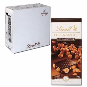 Lindt Les Grandes Noisette Noir, Schokolade, 150g, 13 Tafeln Lindt Les Grandes Noisette Noir, Schokolade, 150g, 13 Tafeln Bild 1