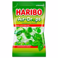 Haribo Air-Drops Eukalyptus-Menthol 12 Beutel je 100g Haribo Air-Drops Eukalyptus-Menthol 12 Beutel je 100g Bild 2