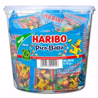Haribo Pico-Balla Minibeutel, Fruchtgummi, 90 Beutel Haribo Pico-Balla Minibeutel, Fruchtgummi, 90 Beutel Bild 1