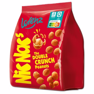 Lorenz Nic Nacs, Erdnüsse in Teighülle, 600g Beutel Lorenz Nic Nacs, Erdnüsse in Teighülle, 600g Beutel Bild 1
