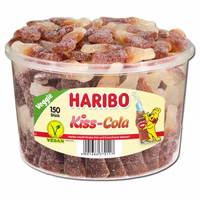 Haribo Kiss-Cola, Fruchtgummi sauer, 150 Stück Haribo Kiss-Cola, Fruchtgummi sauer, 150 Stück Bild 1