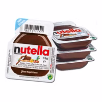 Ferrero Nutella Portionspackung 15g 120 Stück Ferrero Nutella Portionspackung 15g 120 Stück Bild 2