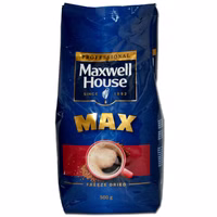 Maxwell House Vending löslicher Bohnen-Kaffee 500g Btl Maxwell House Vending löslicher Bohnen-Kaffee 500g Btl Bild 1