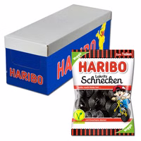 Haribo Lakritz-Schnecken, Rotella, 18 Beutel je 175g Haribo Lakritz-Schnecken, Rotella, 18 Beutel je 175g Bild 1