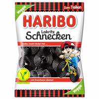 Haribo Lakritz-Schnecken, Rotella, 18 Beutel je 175g Haribo Lakritz-Schnecken, Rotella, 18 Beutel je 175g Bild 2