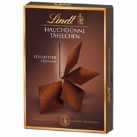 Lindt Hauchdünne Täfelchen Edelbitter 10 Packungen a 125g Lindt Hauchdünne Täfelchen Edelbitter 10 Packungen a 125g Bild 2