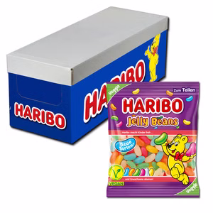 Haribo Jelly Beans,Gelee-Dragees, 20 Beutel je 160g Haribo Jelly Beans,Gelee-Dragees, 20 Beutel je 160g Bild 1
