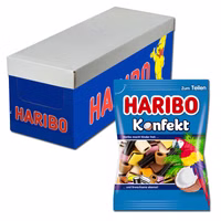 Haribo Lakritz Konfekt, Lakritz, 16 Beutel je 175g Haribo Lakritz Konfekt, Lakritz, 16 Beutel je 175g Bild 1