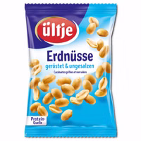 Ültje Erdnüsse ohne Salz, geröstet, Nuss, 200g Beutel Ültje Erdnüsse ohne Salz, geröstet, Nuss, 200g Beutel Bild 1
