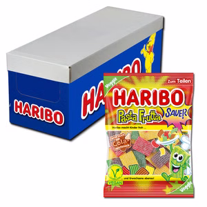 Haribo Pasta Frutta sauer, Fruchtgummi, 16 Beutel je 160g Haribo Pasta Frutta sauer, Fruchtgummi, 16 Beutel je 160g Bild 1
