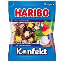 Haribo Lakritz Konfekt 500g Beutel Haribo Lakritz Konfekt 500g Beutel Bild 1