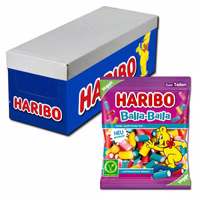 Haribo Balla Balla Fruchtgummi, Konfekt, 20 Beutel je 160g Haribo Balla Balla Fruchtgummi, Konfekt, 20 Beutel je 160g Bild 1