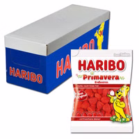 Haribo Primavera Erdbeeren Schaumzucker 10 Beutel je 175g Haribo Primavera Erdbeeren Schaumzucker 10 Beutel je 175g Bild 1