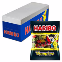 Haribo Vampire, Fruchtgummi, Lakritz, 17 Beutel je 175g Haribo Vampire, Fruchtgummi, Lakritz, 17 Beutel je 175g Bild 1