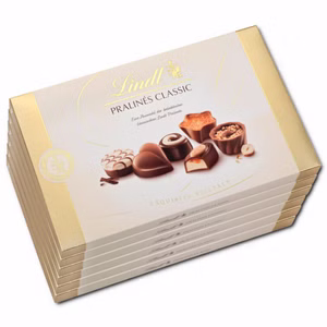 Lindt Pralines Classic Schokolade 6 Packungen je 200g Bild 1