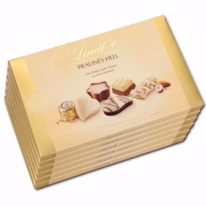 Lindt Pralines Hell, Schokolade, 6 Packungen je 200g Bild 1